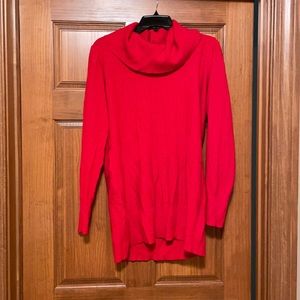 The Limited red turtle neck sweater